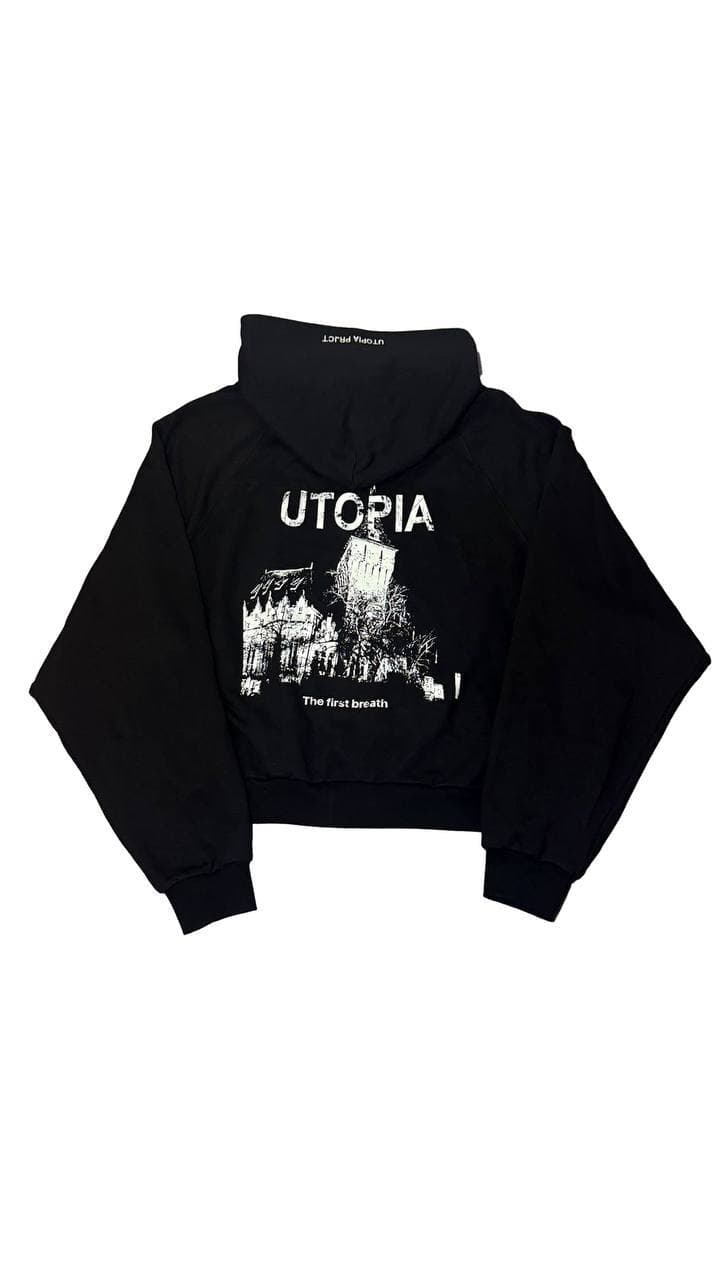 ChinaLogo Black Zip-Hoodie — Black — view 2