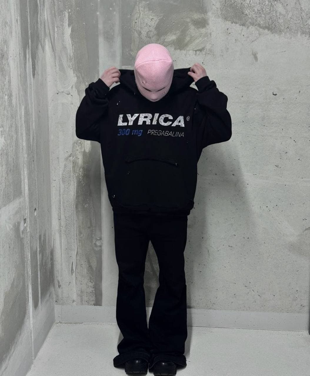 LYRICA 300mg Black Hoodie — Default — view 5