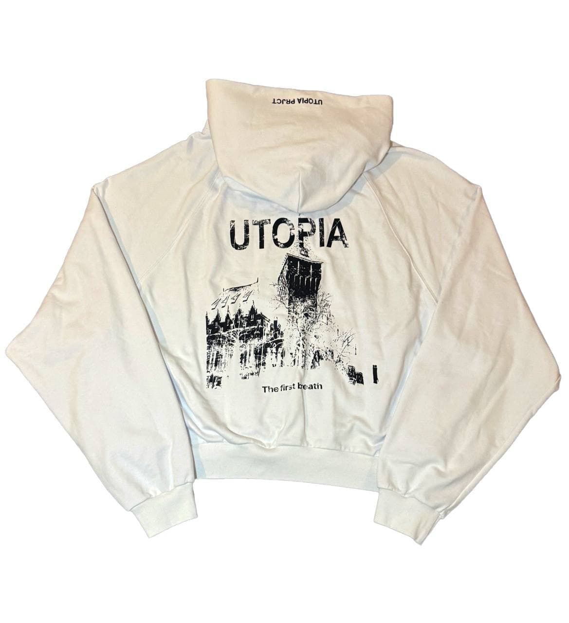 ChinaLogo White Zip-Hoodie — White — view 2